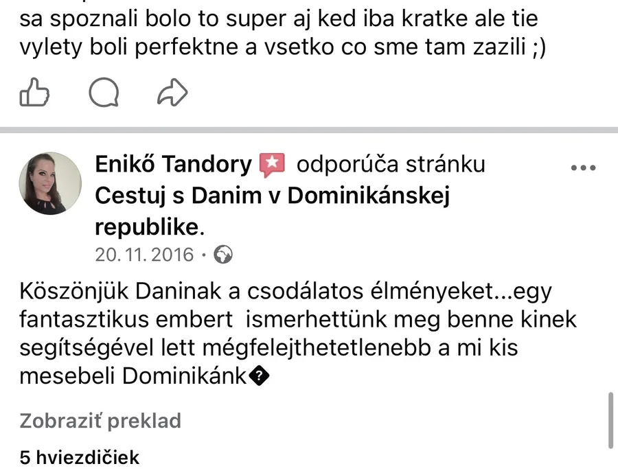 Magyar ügyfélvélemény Dani segítségéről és élményekről
